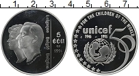 Продать Монеты Бельгия 5 экю 1996 Серебро