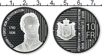 Продать Монеты Лихтенштейн 10 франков 2006 Серебро