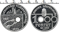 Продать Монеты Венгрия 1000 форинтов 1994 Серебро