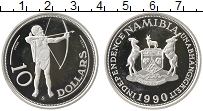 Продать Монеты Намибия 10 долларов 1990 Серебро