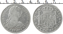 Продать Монеты Испания 8 реалов 1796 Серебро