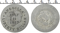 Продать Монеты Ангилья 1 доллар 1967 Серебро