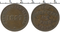 Продать Монеты Остров Принца Эдварда 1/2 пенни 1857 Медь