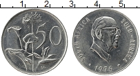 Продать Монеты ЮАР 50 центов 1976 Медно-никель