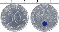 Продать Монеты Третий Рейх 50 пфеннигов 1942 Алюминий