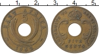 Продать Монеты Восточная Африка 5 центов 1952 Медь