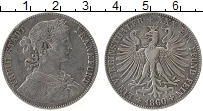 Продать Монеты Франкфурт 1 талер 1860 Серебро