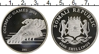 Продать Монеты Сомали 4000 шиллингов 2006 Серебро