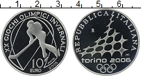 Продать Монеты Италия 10 евро 2005 Серебро