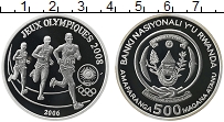Продать Монеты Руанда 500 франков 2006 Серебро
