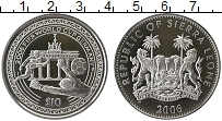 Продать Монеты Сьерра-Леоне 10 долларов 2006 Серебро