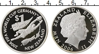 Продать Монеты Новая Зеландия 1 доллар 2006 Серебро