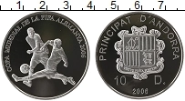 Продать Монеты Андорра 10 динерс 2006 Серебро