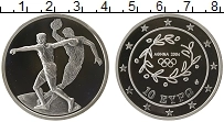 Продать Монеты Греция 10 евро 2004 Серебро