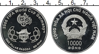 Продать Монеты Вьетнам 10000 донг 2006 Серебро