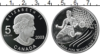 Продать Монеты Канада 5 долларов 2003 Серебро