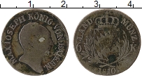 Продать Монеты Бавария 6 крейцеров 1810 Серебро