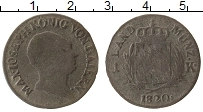 Продать Монеты Бавария 1 крейцер 1825 Серебро