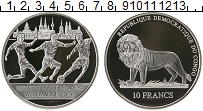 Продать Монеты Конго 10 франков 2006 Серебро