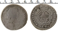 Продать Монеты Вюртемберг 6 крейцеров 1836 Серебро