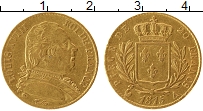 Продать Монеты Франция 20 франков 1814 Золото