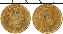 Продать Монеты Пруссия 20 марок 1876 Золото