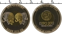 Продать Монеты Южная Корея 1000 вон 2012 Биметалл