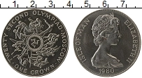 Продать Монеты Остров Мэн 1 крона 1980 Медно-никель