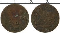 Продать Монеты Росток 1 пфенниг 1794 Медь