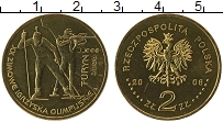 Продать Монеты Польша 2 злотых 2006 Латунь