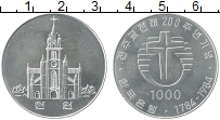 Продать Монеты Южная Корея 1000 вон 1984 Медно-никель