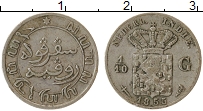 Продать Монеты Нидерландская Индия 1/10 гульдена 1893 Серебро