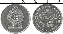Продать Монеты Шри-Ланка 1 рупия 2004 Медно-никель