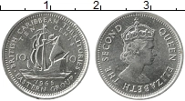 Продать Монеты Карибы 10 центов 1956 Медно-никель
