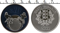 Продать Монеты Эстония 10 евро 2011 Серебро