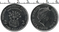 Продать Монеты Карибы 2 доллара 2011 Медно-никель