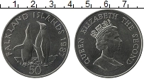 Продать Монеты Фолклендские острова 50 пенсов 1987 Медно-никель