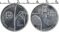 Продать Монеты Португалия 5 евро 2005 Серебро