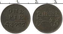 Продать Монеты Британская Индия 1 пайс 0 Медь