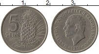 Продать Монеты Самоа 5 сене 1974 Медно-никель