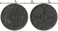 Продать Монеты Нидерланды 1 цент 1943 Цинк