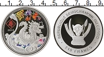 Продать Монеты Конго 240 франков 2012 Серебро