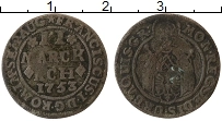 Продать Монеты Ахен 2 марки 1753 Серебро