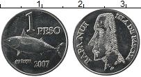 Продать Монеты Остров Пасхи 1 песо 2007 Медно-никель
