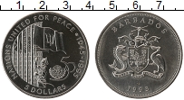 Продать Монеты Барбадос 5 долларов 1995 Медно-никель