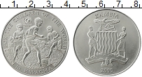 Продать Монеты Замбия 10 квач 2000 Медно-никель