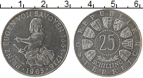 Продать Монеты Австрия 25 шиллингов 1963 Серебро