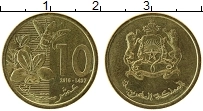 Продать Монеты Марокко 10 сантим 2011 Латунь