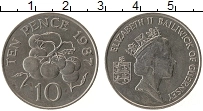 Продать Монеты Гернси 10 пенсов 1985 Медно-никель
