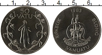 Продать Монеты Вануату 50 вату 1983 Медно-никель